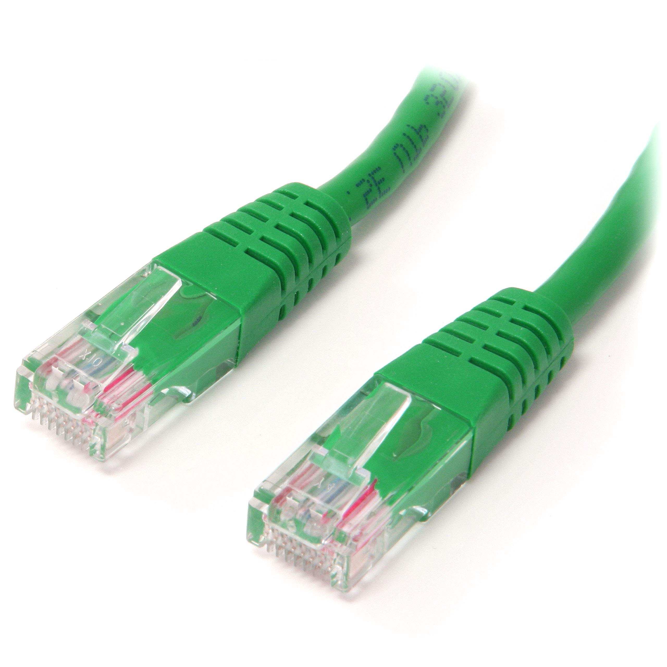 3FT GREEN CAT5E ETHERNET CABLE  RJ45 PATCH CABLE GIGABIT LAN CORD