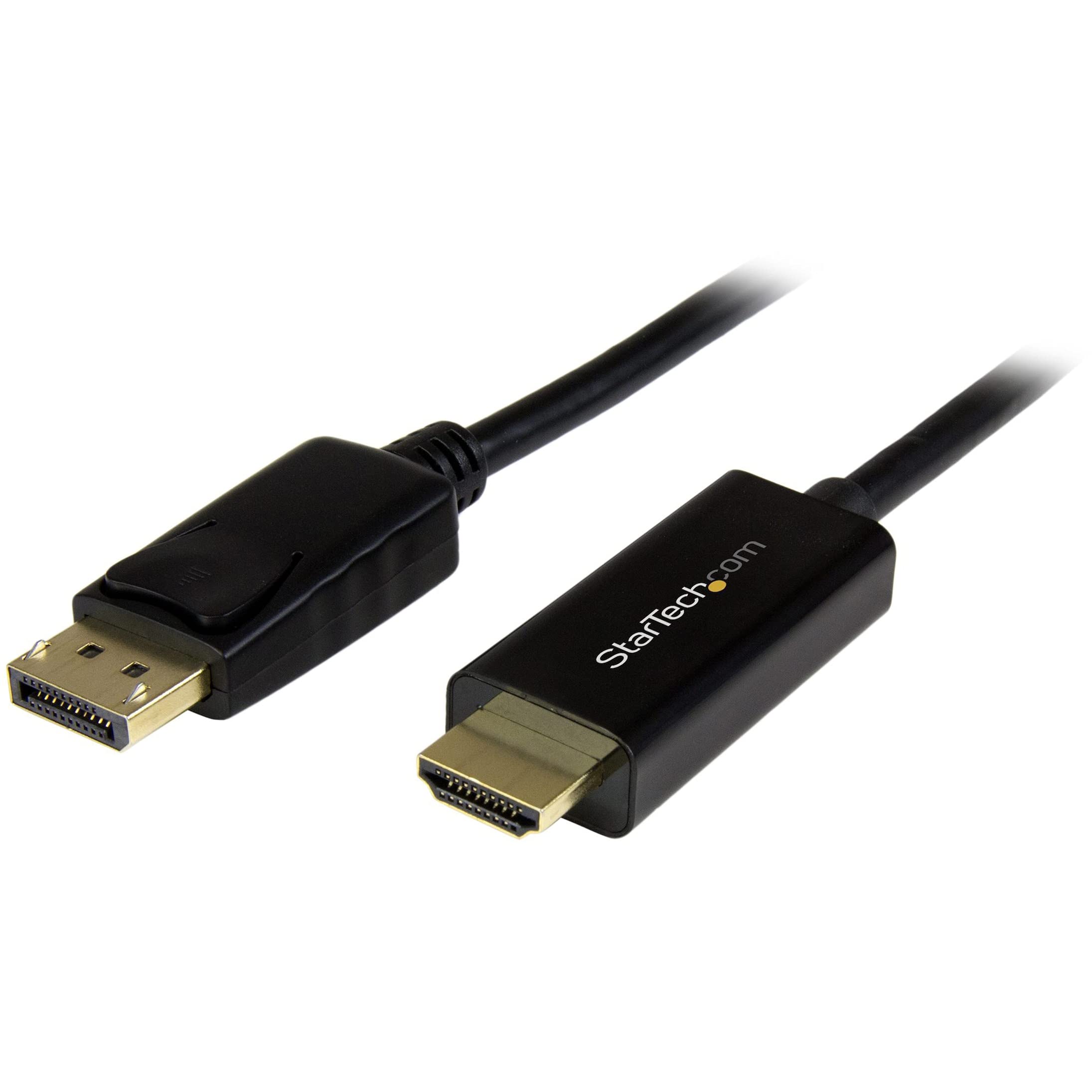 10FT DISPLAYPORT TO HDMI CABLE  ADAPTER DP 1.2 CONVERTER CORD 4K