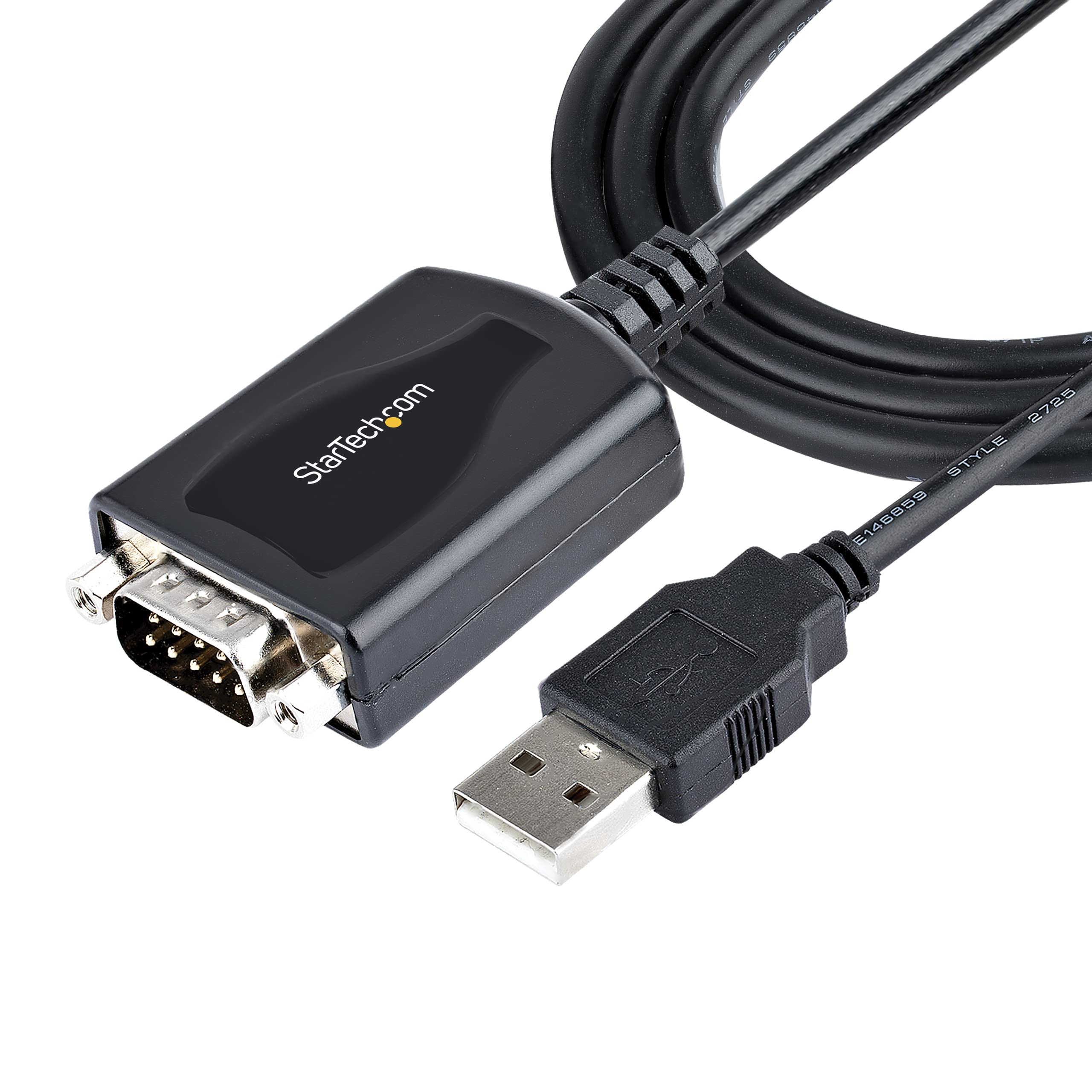 3FT USB TO SERIAL CABLE ADAPTER USB TO RS232 DB9 CONVERTER CABLE