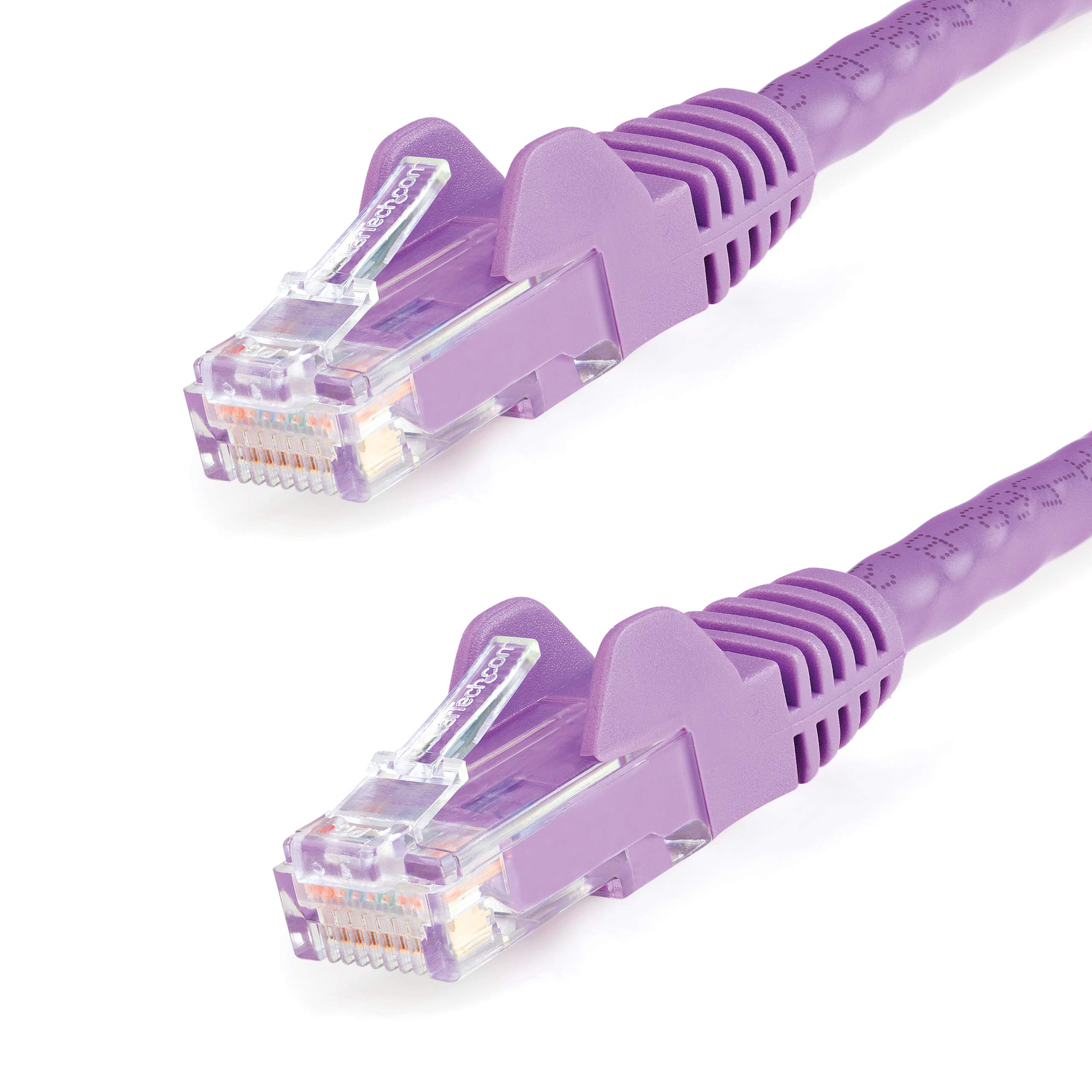 2FT PURPLE CAT6 ETHERNET CABLE  SNAGLESS RJ45 UTP PATCH CABLE CORD