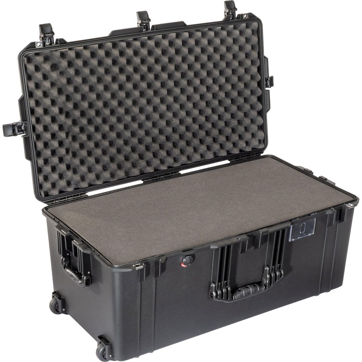 1646WF WHEELED HARD CASE WITH   FOAM INSERT BLACK