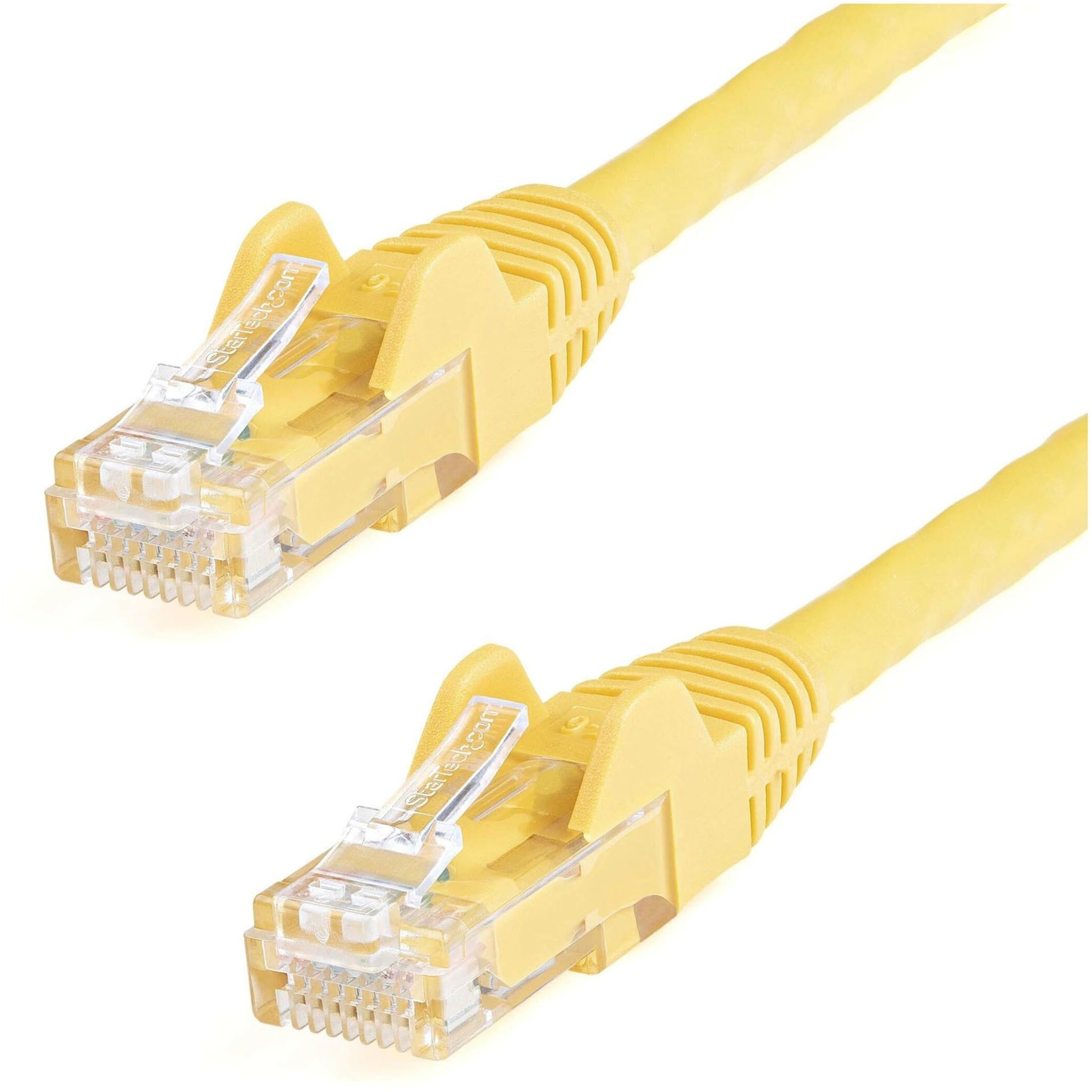 7FT YELLOW CAT6 ETHERNET CABLE  SNAGLESS RJ45 UTP PATCH CABLE CORD