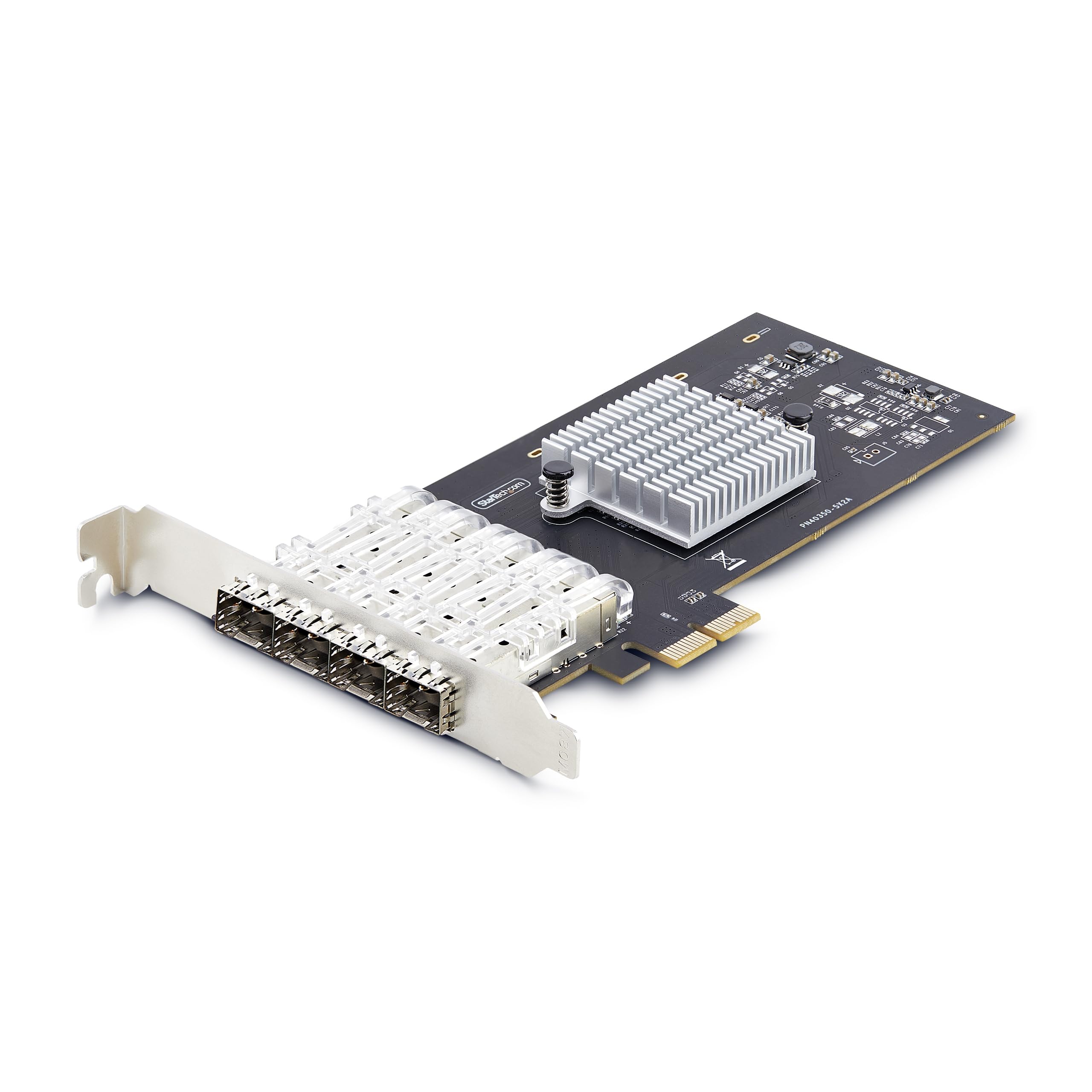 4-PORT GBE SFP NETWORK CARD     FIBER OPTIC GIGABIT NIC/CONTROLLER