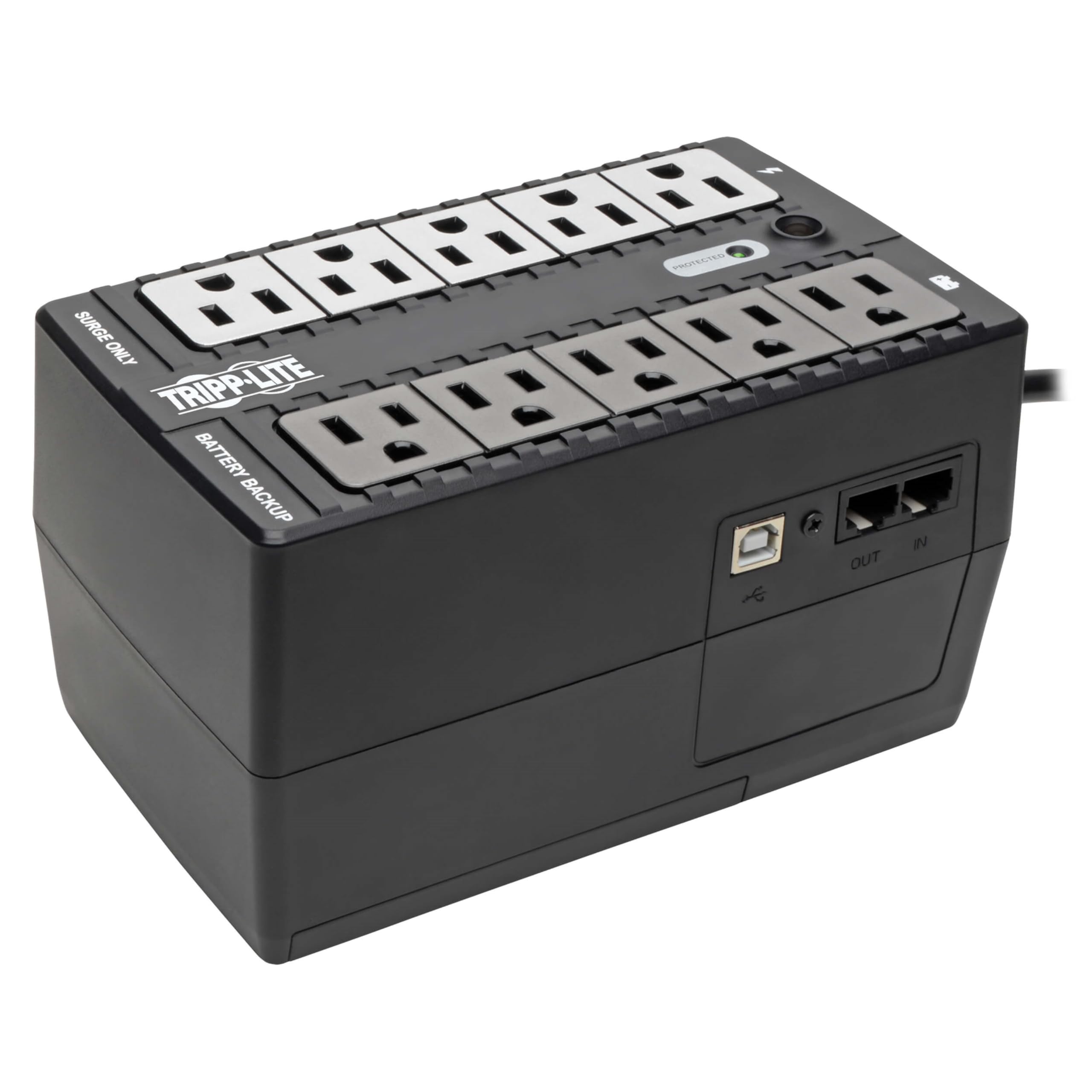 EATON TRIPP LITE SERIES 10-DEVICE DESKTOP AC CHARGING STATION WITH SURGE PROTECT