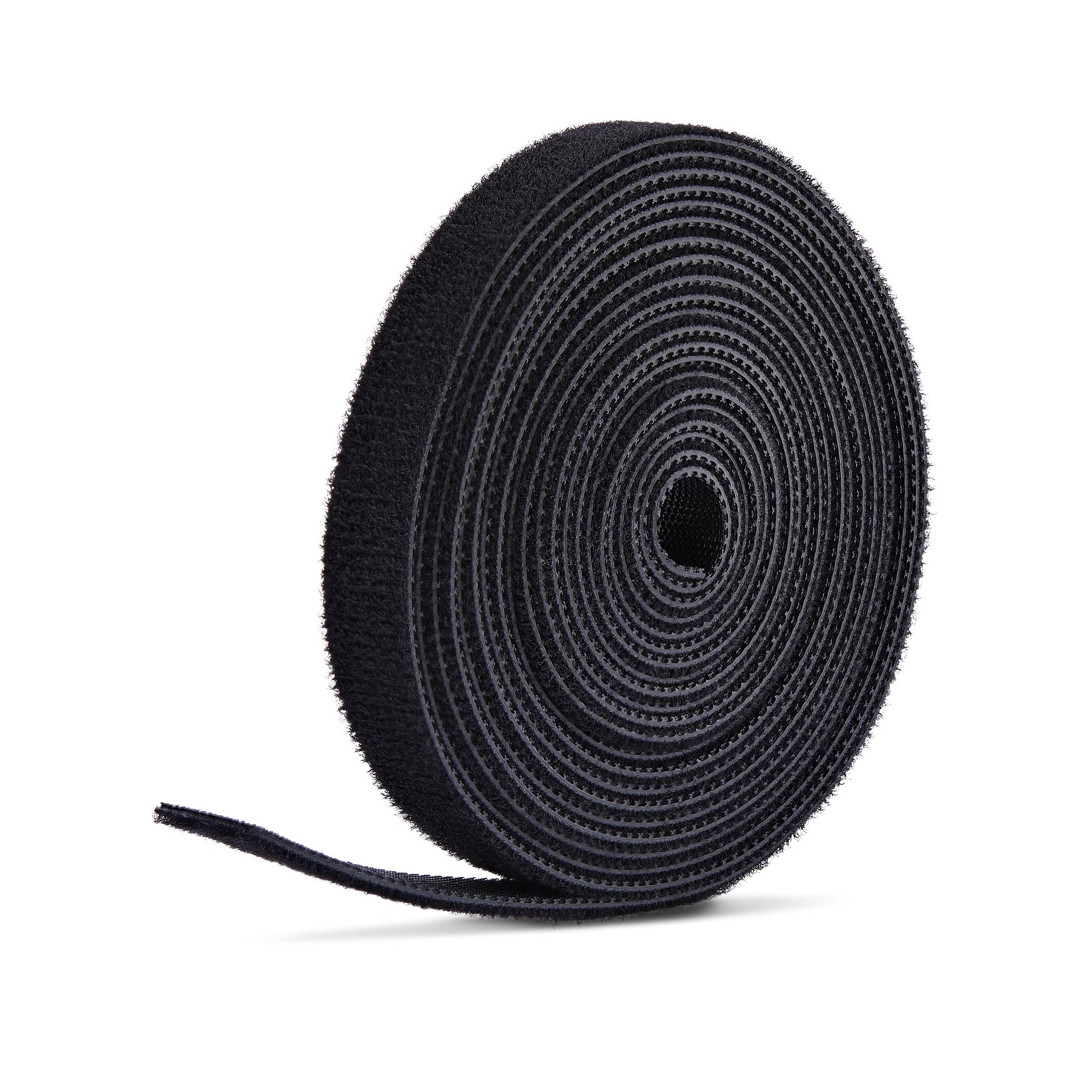 75 FT. CUT-TO-SIZE HOOK AND     LOOP CABLE TIE - 0.5IN WIDE