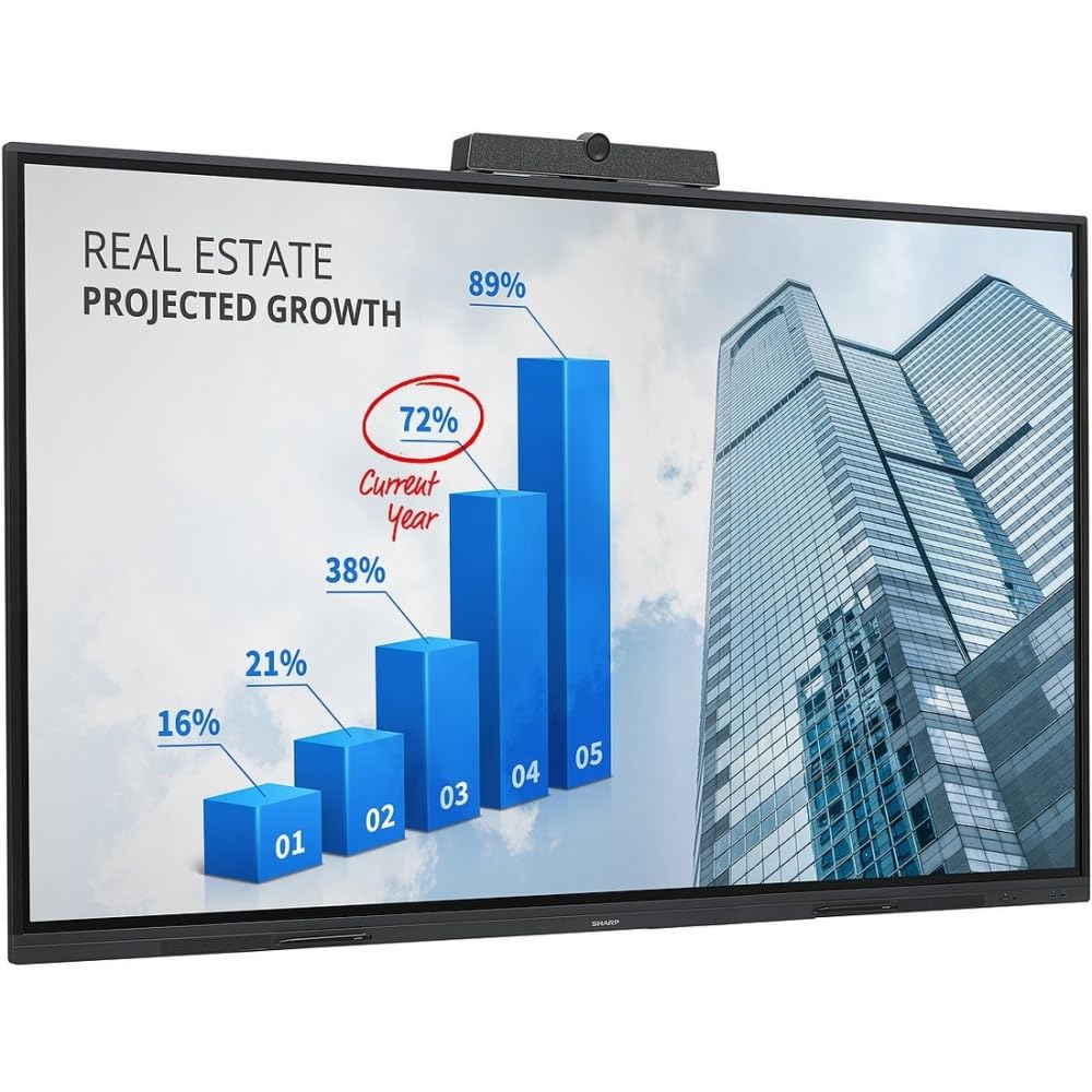 65 4K INTERACTIVE AQUOSBOARD    GENUINE 4K READING  WRITING