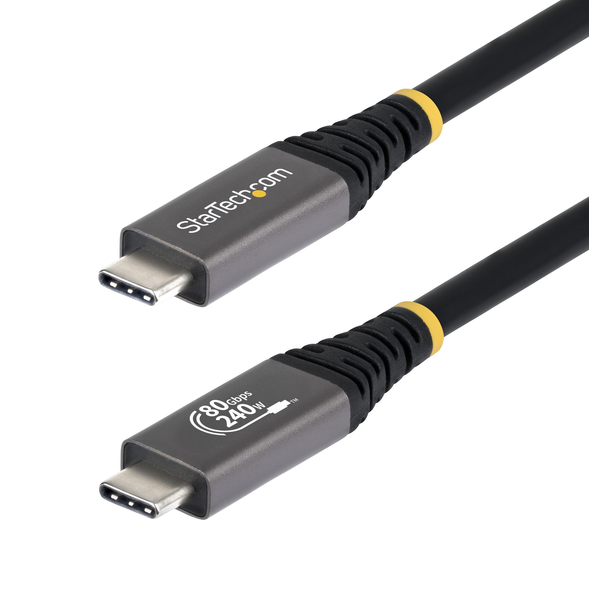 5FT USB4 CABLE BLACK USB-IF     CERTIFIED 8K120/DP2.1/240W/80GBPS