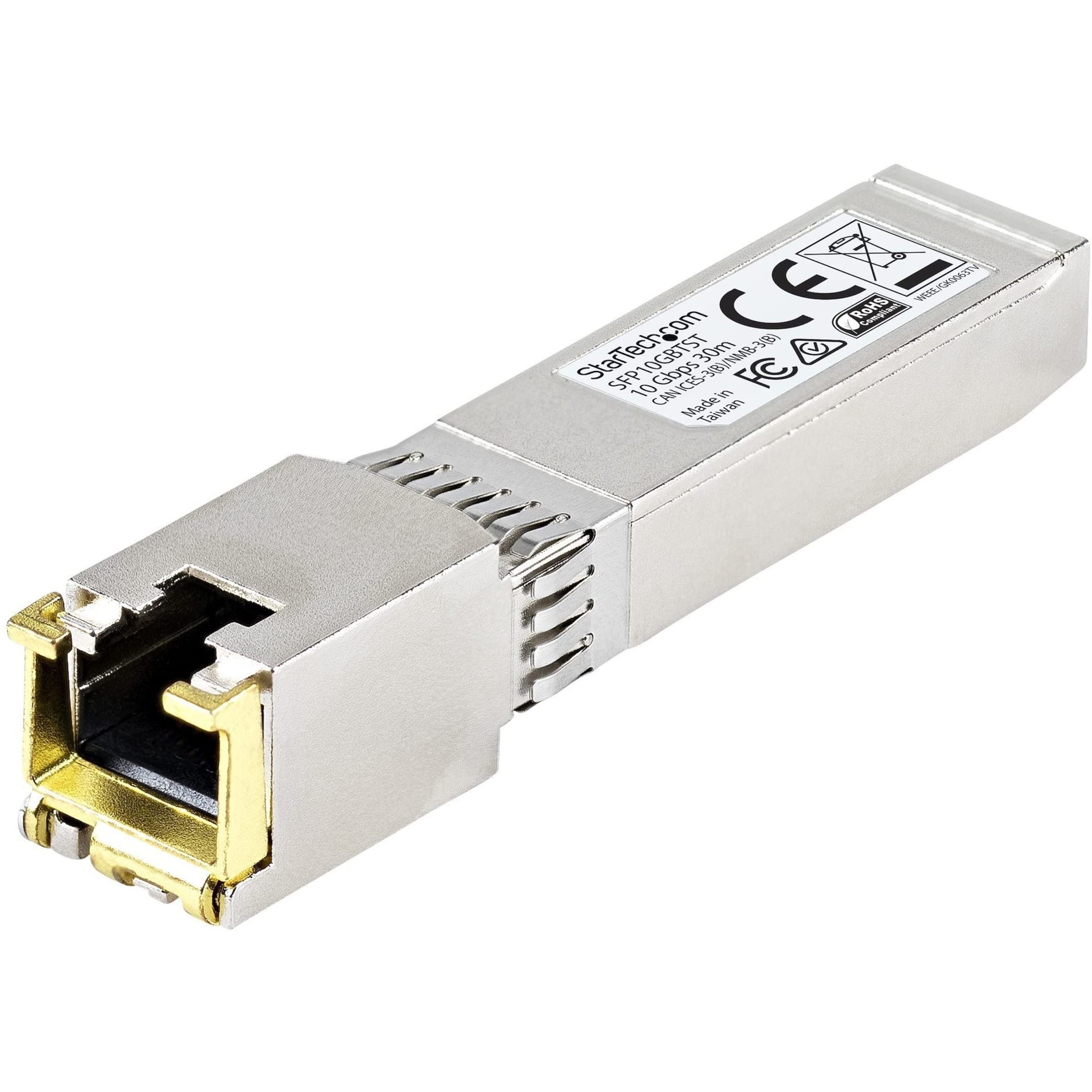 MSA UNCODED SFP+ - 10GBASE-T 10GBPS - 10GBE MODULE - 10GE GIGABIT ETHERNET SFP+