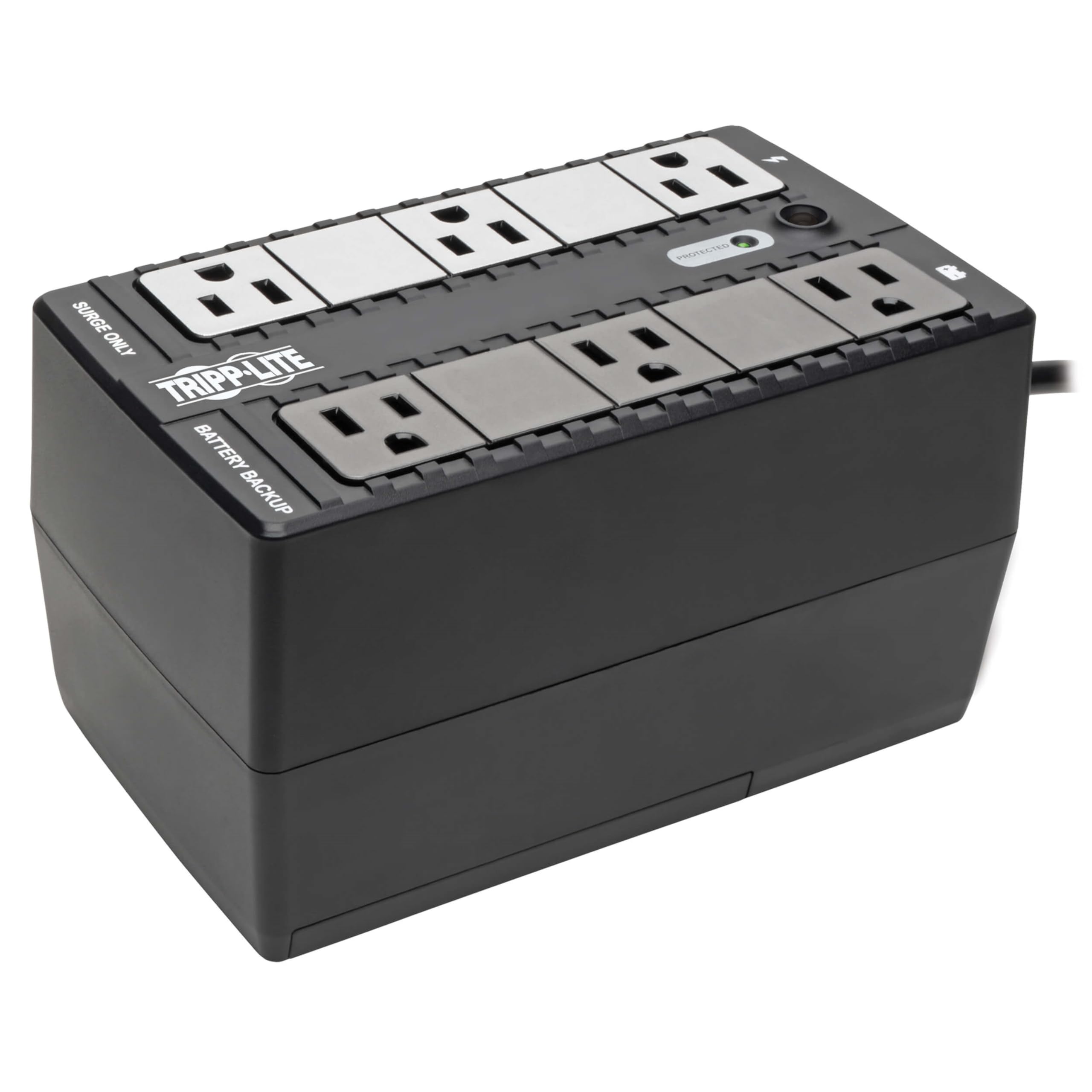 EATON TRIPP LITE SERIES 120V 350VA 210W STANDBY UPS - 6 NEMA 5-15R OUTLETS, 50/6