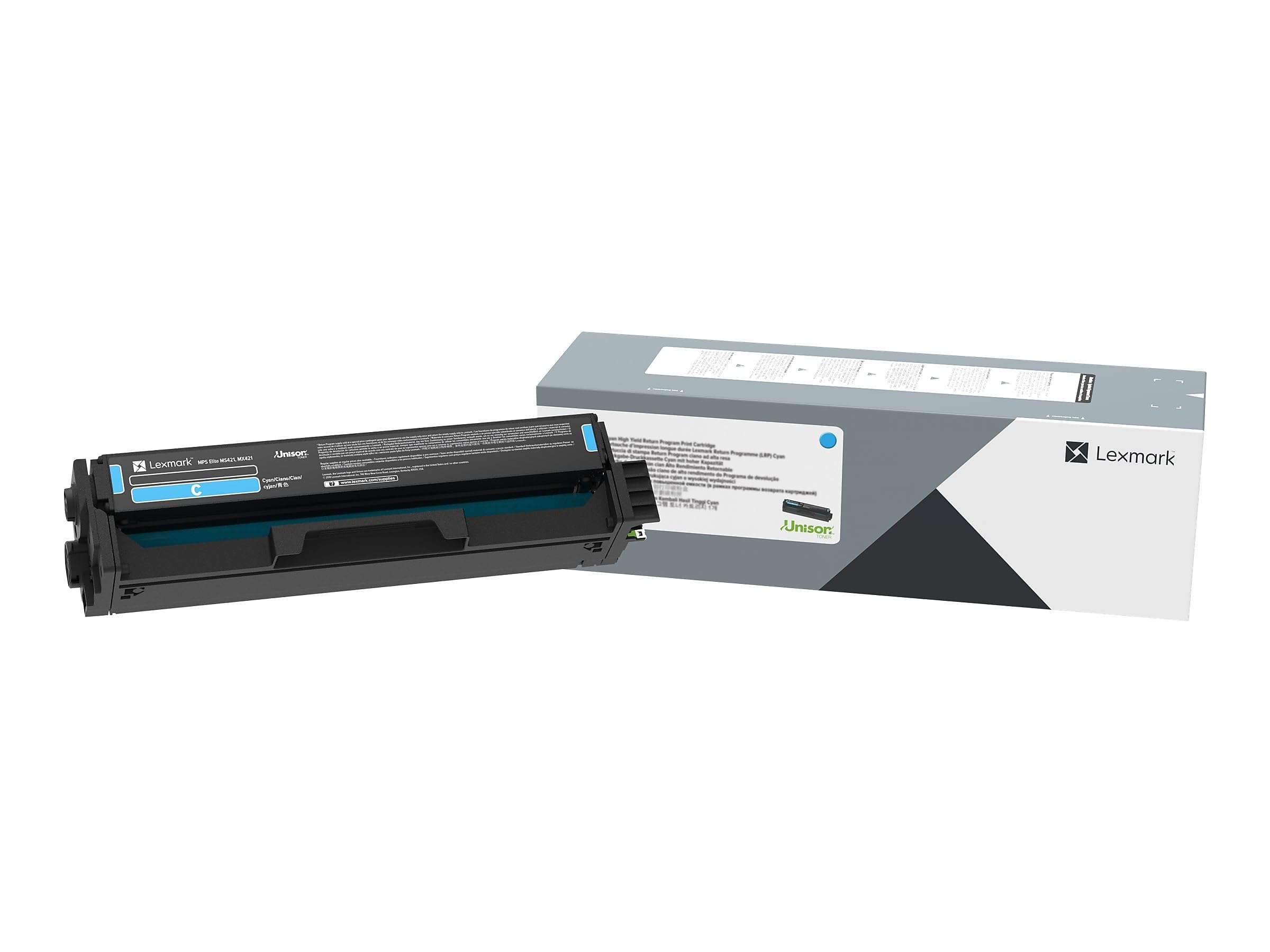 LEXMARK C320020 CYAN PRINT CARTRIDGE FOR USE IN C/MC3224 ESTIMATED YIELD 1.5K