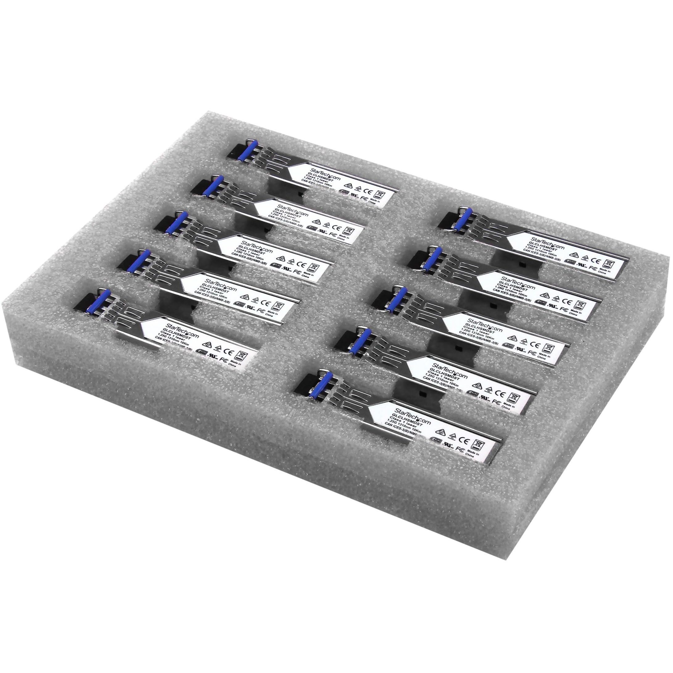 10PK CISCO GLC-LH-SMD SM MM LC  SFP MODULE 1G FIBER SFP TRANSCEIVER