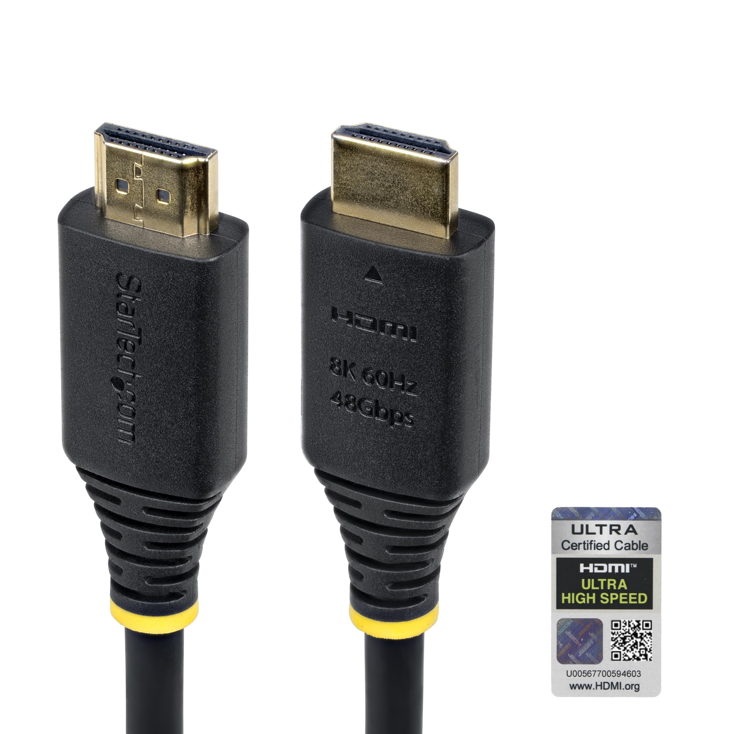 50CM HDMI 2.1 CABLE 8K 60HZ     CERTIFIED ULTRA HIGH SPEED HDMI