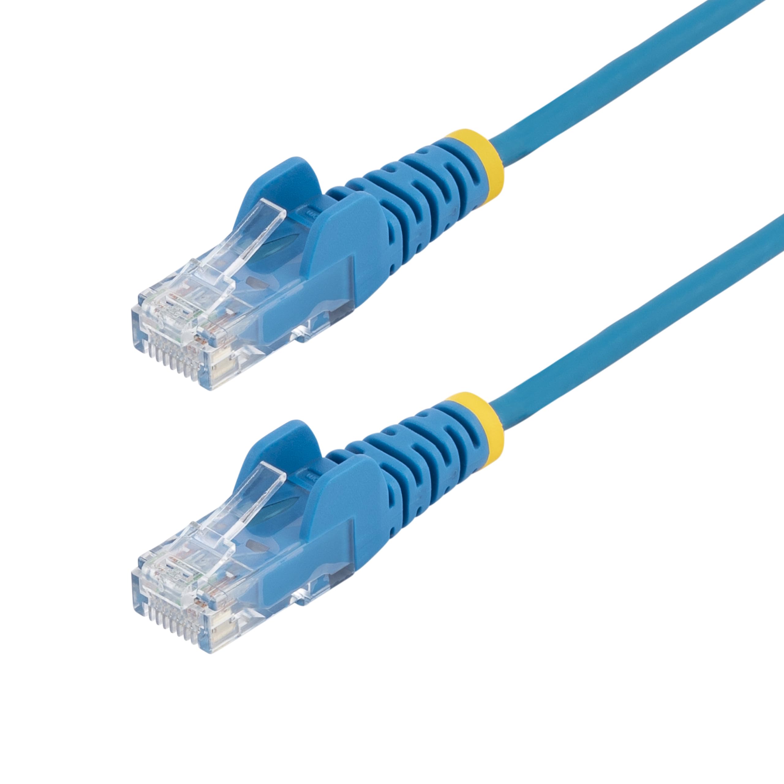 6FT BLUE CAT6 ETHERNET CABLE    SLIM SNAGLESS RJ45 UTP PATCH CABLE