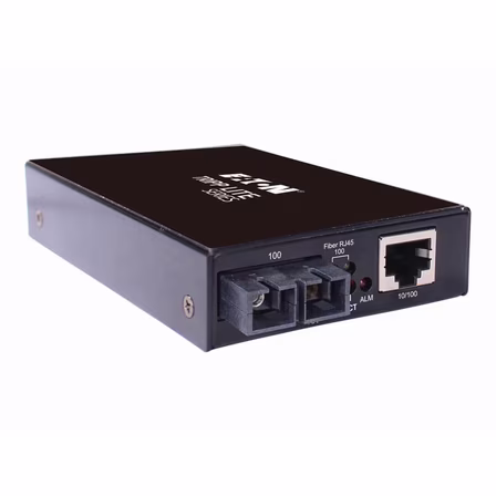 HARDENED COPPER TO FIBER MEDIA  CONVERTER RJ45/SC MMF 10/100MBPS