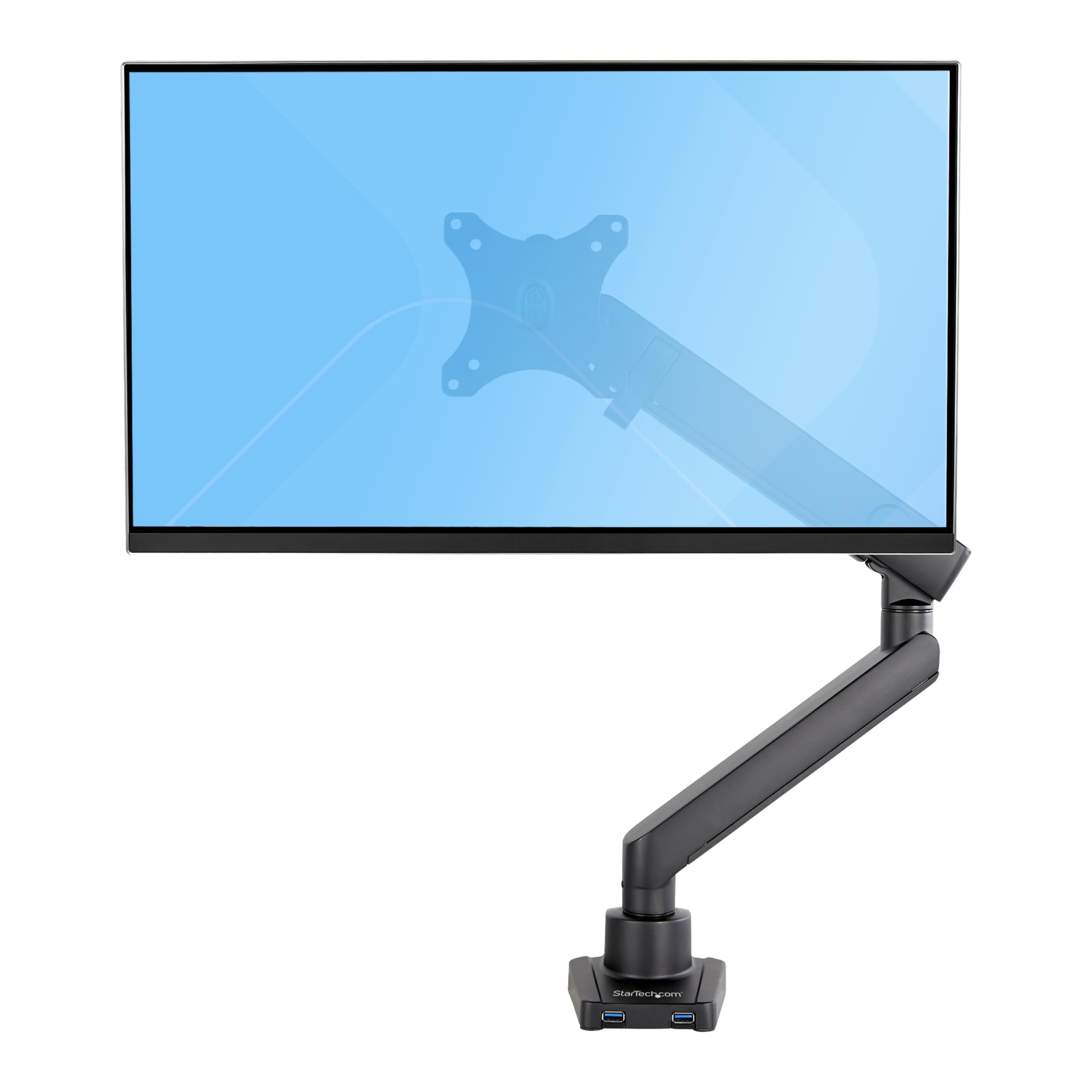 VESA 75X75/100X100MM HEAVY DUTY SINGLE MONITOR ARM FOR 32IN (16:9) OR 34IN (21:9