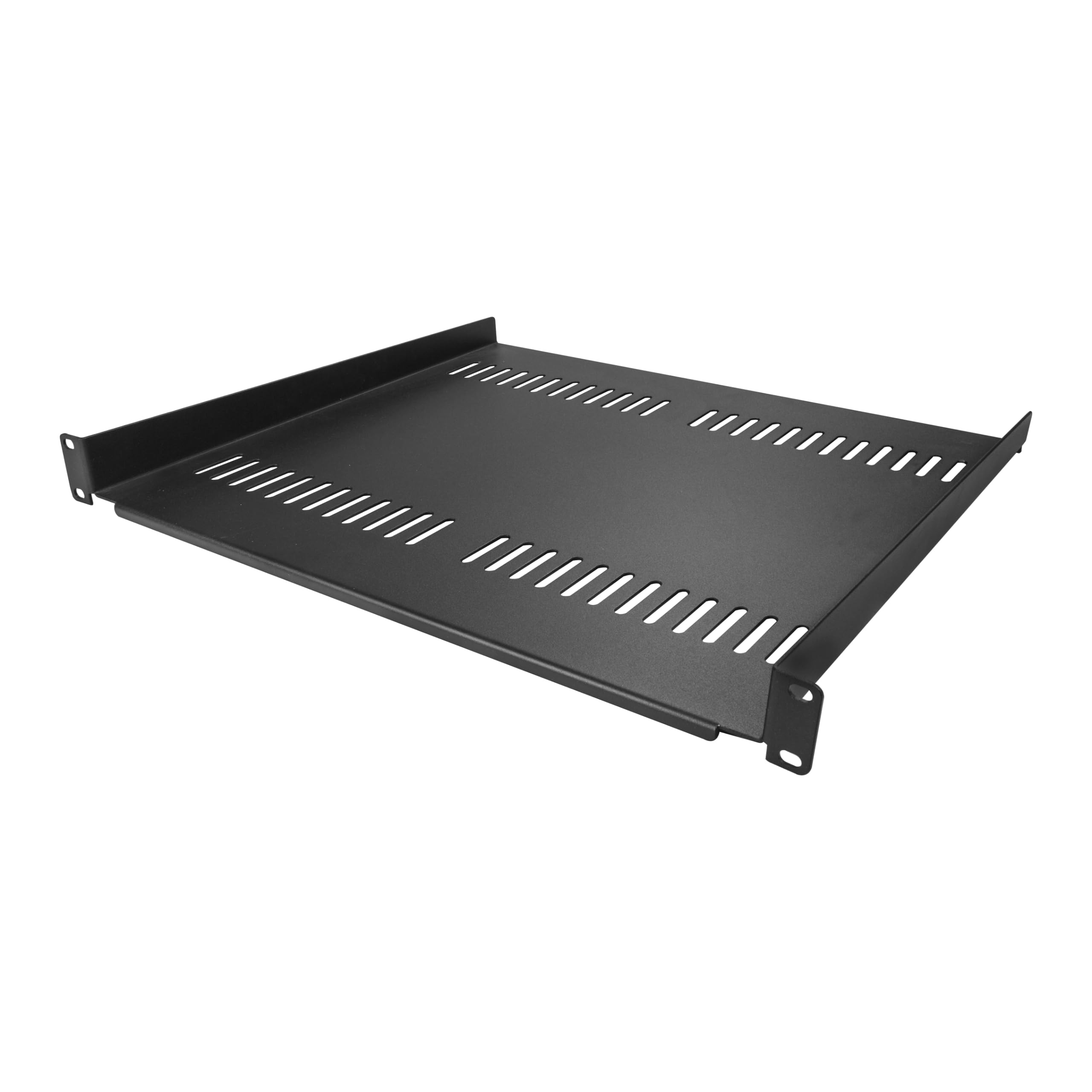 1U SERVER RACK SHELF UNIVERSAL  CANTILEVER VENTED RACK MOUNT TRAY