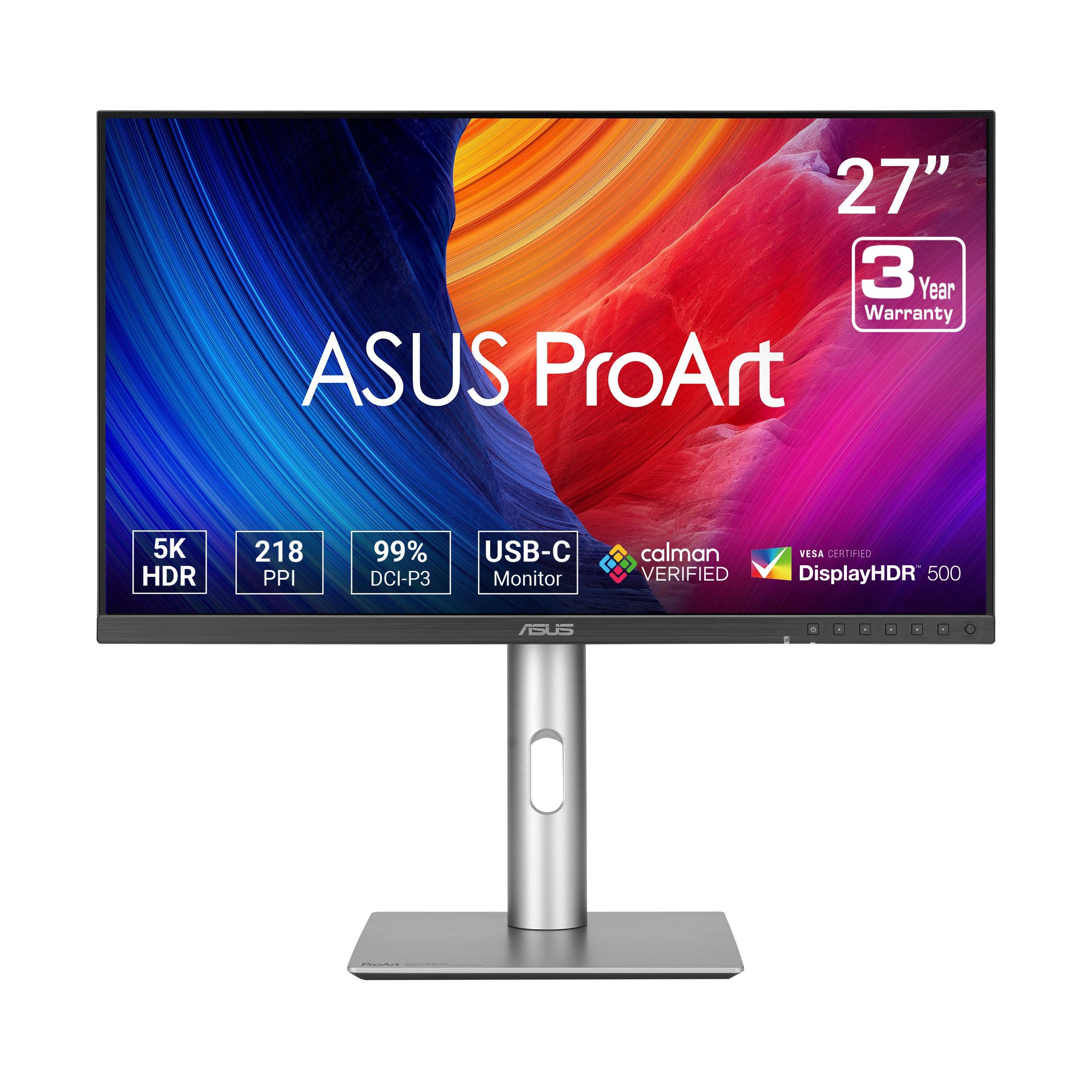 PROART DISPLAY 27 5K HDR        5120X2880 IPS 99 DCI-P3 100 SRGB