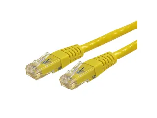 6FT YELLOW CAT6 ETHERNET CABLE  RJ45 UTP PATCH CABLE GIGABIT LAN