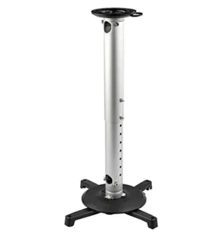 HEAVY DUTY HEIGHT ADJUSTABLE CEILING PROJECTOR MOUNT UP TO 33LB/15KG - BALL JOIN