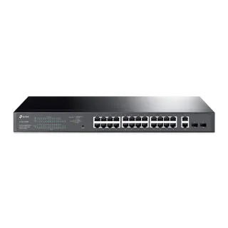 28-PORT GIGABIT EASY SMART SWITCH WITH 24-PORT POE+