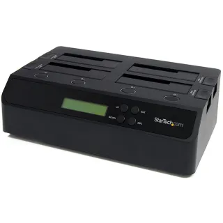 4BAY HARD DRIVE DUPLICATOR DOCK HDD SSD CLONER WIPER DISK ERASER