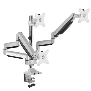 TRIPLE GAS SPRING C-CLAMP DESK  32IN