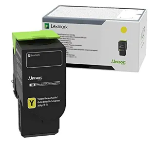 LEXMARK C230H40 YELLOW TONER CARTRIDGE FOR USE IN C/MC2325 ESTIMATED YIELD 2.3K