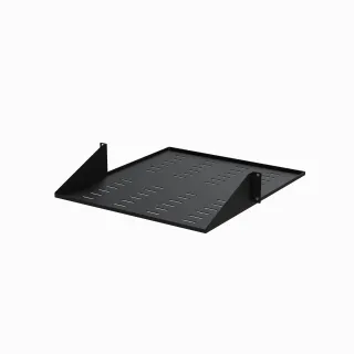 2U SERVER RACK SHELF UNIVERSAL  CENTER MOUNT VENTED CANTILEVER TRAY