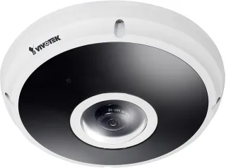 12MP OUTDOOR FISHEYE, IR ILLUMINATION 20M, 1.2MM FISHEYE LENS, WDR PRO, H.265/H.