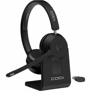 DUAL EAR BLUETOOTH HEADSET      WITH INTEGRATED ENC MICROPHONE