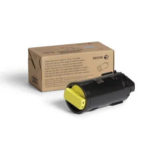 GENUINE XEROX YELLOW STANDARD CAPACITY TONER CARTRIDGE FOR THE VERSALINK C600/C6