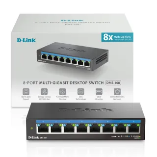 8-PORT MULTIGIGABIT 2.5GBPS     UNMANAGED SWITCH