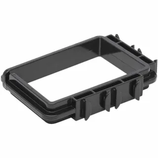 CABLE MANAGEMENT D-RINGS RACK   ENCLOSURES BUTTON MOUNT 3X4IN 12PK