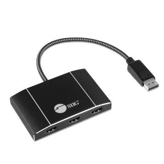 TRIPLE 4K DP 1.4- HDMI MST HUB  4K DP 1.4 TO HDMI MST HUB SPLITTER