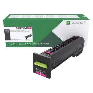 LEXMARK 82K1XM0 MAGENTA RETURN PROGRAM TONER CARTRIDGE