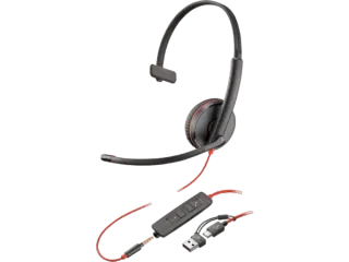 POLY BW 3215 USB-C HS 3.5MMP    USB-C/A