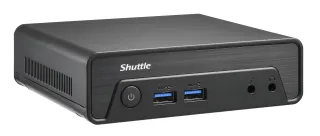 SHUTTLE NANO NE10N BAREBONE PC  INTEL N100 CPU NO RAM/HDD/SSD/OS