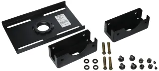 ACC558 - I-BEAM CLAMP FOR 4 TO 8 I-BEAMS - BLACK - UNIT HAS 1 1/2 11.5 NPS FITTI