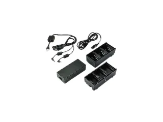 2X3SLOT BATTERY CHARGERS 6BATT  W/ POWER SUP ZQ600 QLN OR ZQ500