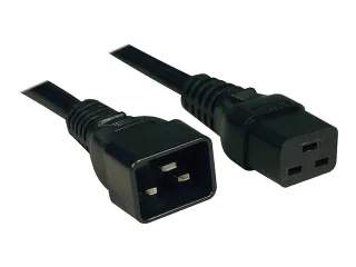 3FT POWER EXTENSION CORD 14AWG  15A C19 TO C20 HEAVY DUTY