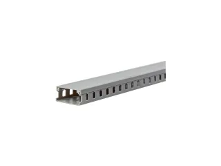 2X1IN OPEN SLOT CABLE RACEWAY   DUCT W/ COVER CABLE MANAGEMENT