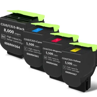 GENUINE XEROX MAGENTA HIGH      CAPACTIY TONER CART XEROX C310 PRNT