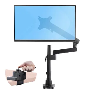 MONITOR DESK MOUNT ARM SINGLE   DISPLAY ERGONOMIC VESA MOUNT STAND