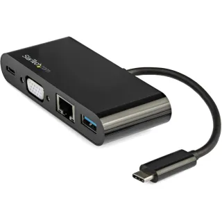 USB C MULTIPORT ADAPTER 60W PD  VGA MINI DOCK W/ POWER DELIVERY