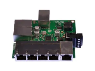 EMBEDDED 8PORT ETHERNET SWITCH  TEMPERATURE RANGE OF -40F TO +176F