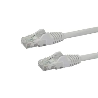 2FT WHITE CAT6 ETHERNET CABLE   SNAGLESS RJ45 UTP PATCH CABLE CORD