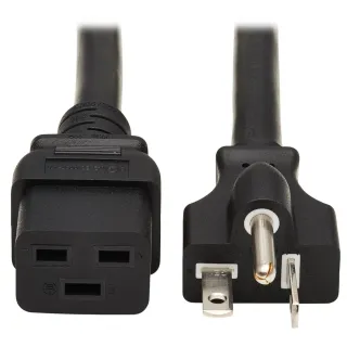 POWER CORD C19 TO NEMA 5-20P    HEAVY DUTY 20A 125V 12AWG BLACK 6FT
