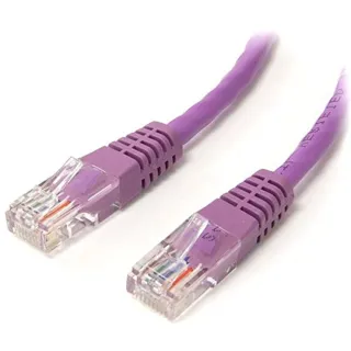 6FT PURPLE CAT5E ETHERNET CABLE RJ45 PATCH CABLE GIGABIT LAN CORD