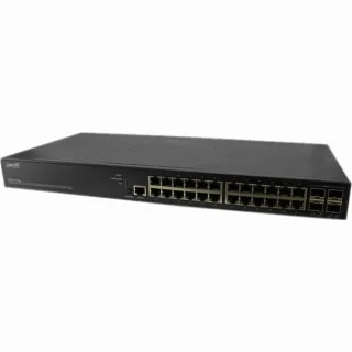 24PORT GIGABIT POE+ WITH        4 1G/10G SFP+ 370WATT