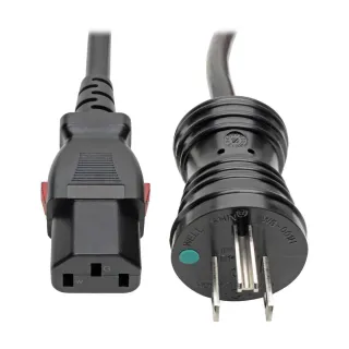 POWER EXTENSION CORD MEDICAL    5-15P TO LOCKING C13 M/F 18 AWG 3FT